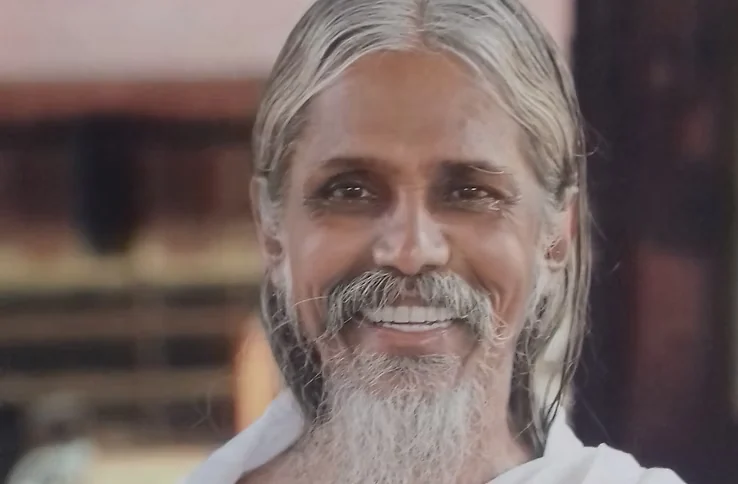 Portrait de Sri Tathata, sage de l’Inde du Sud